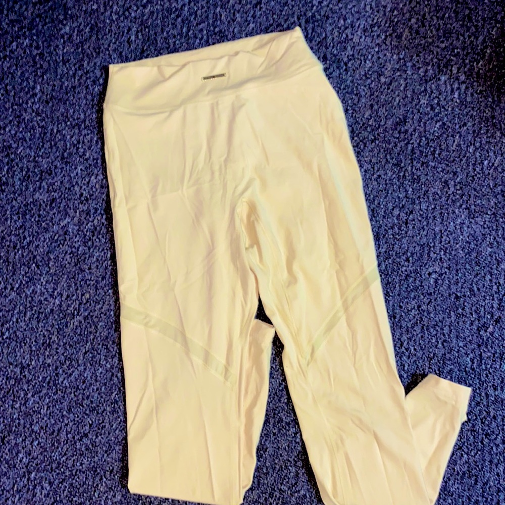 Gymshark Cream High-Rise Leggings